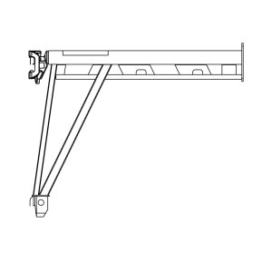 Side Bracket with End Plate
