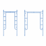 Thumb of walk thru frames flip lock and drop lock la style